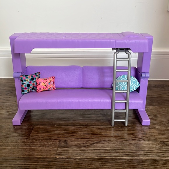 Barbie Toys Barbie Mattel Couch Converts To Bunk Beds 28 Dream